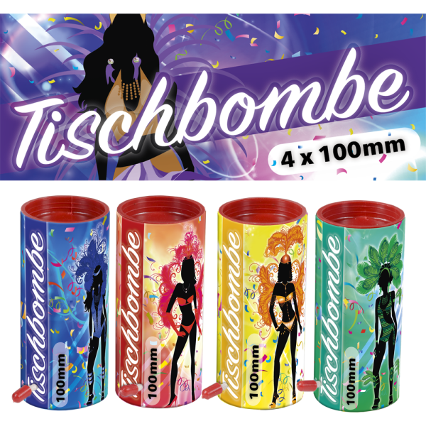 Tablebomb 10cm 4-Pack